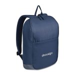 Custom Transit Recycled rPET Laptop Slim Backpack - Navy - 4