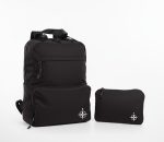 Custom Travel Convertible Backpack with Cooler - Black