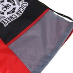 Custom Tri Color Side Mesh Bottle Holder Drawstring Backpack (13" x 17") - 5