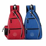Custom Triangular Polyester Pickleball Sling Backpack
