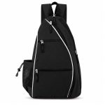 Custom Triangular Polyester Pickleball Sling Backpack - 2