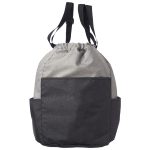 Custom Two Side Pockets Drawstring Backpacks (9.45" x 16.5") - 1