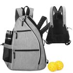 Custom Unisex Pickleball Backpack with Convertible Shoulder Strap - 1