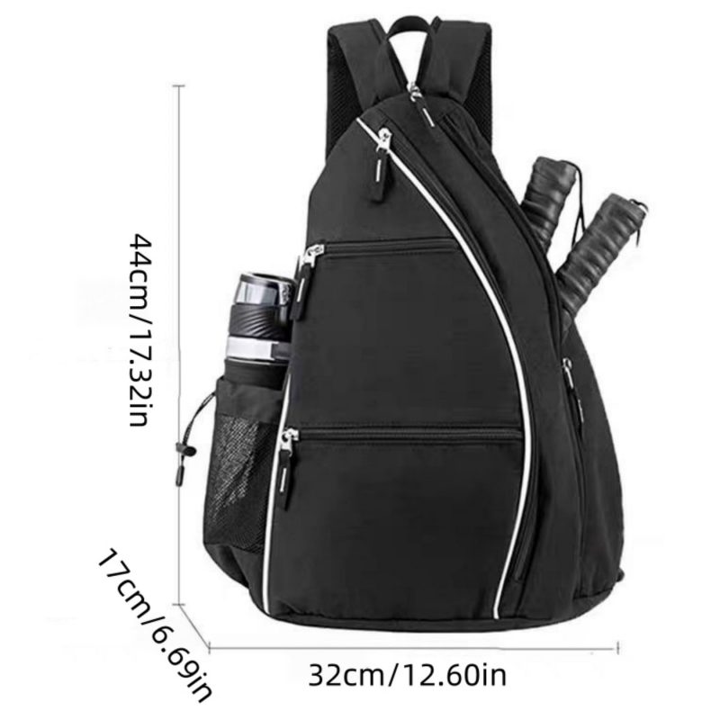 Custom Unisex Pickleball Backpack with Convertible Shoulder Strap - 2