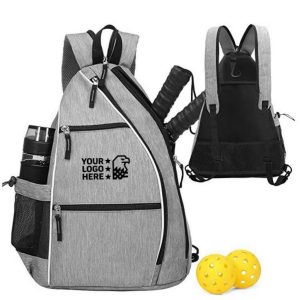 Custom Unisex Pickleball Backpack with Convertible Shoulder Strap
