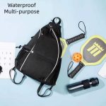 Custom Unisex Pickleball Backpack with Convertible Shoulder Strap - 6