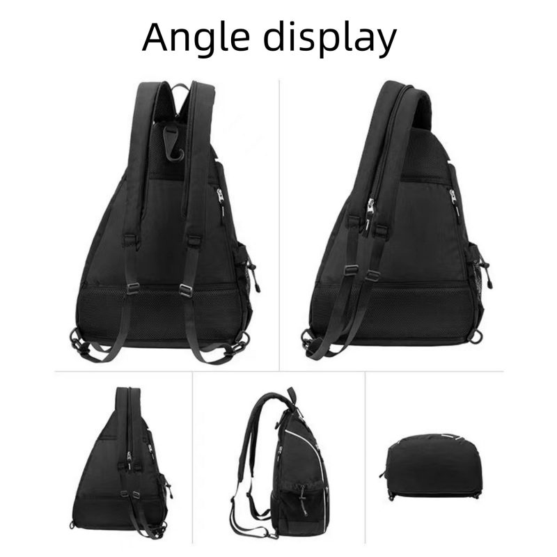 Custom Unisex Pickleball Backpack with Convertible Shoulder Strap - 7