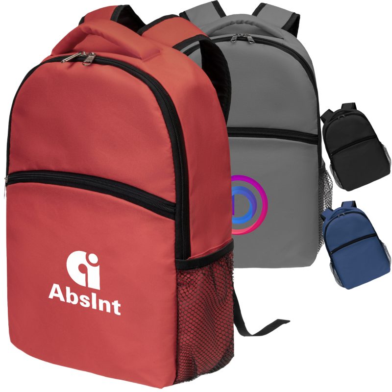 Custom Vintage Lightweight Sleek High Tech Backpack Laptop Bag