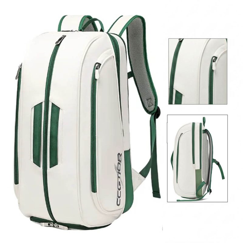 Custom Waterproof Pickleball Backpack with Shoe Compartment - 1