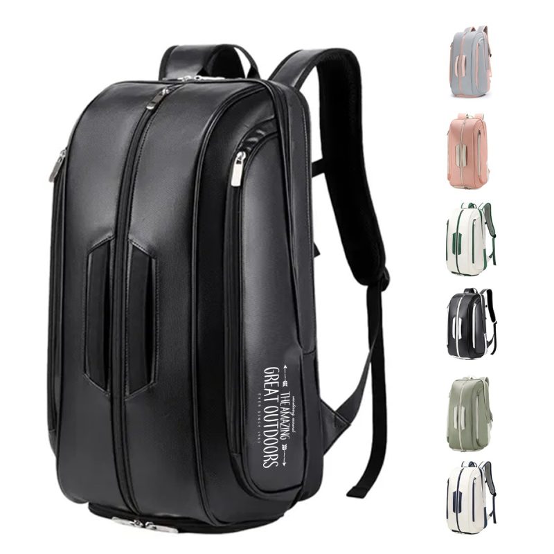 Custom Waterproof Pickleball Backpack with Shoe Compartment