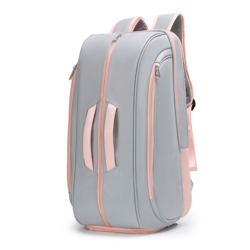Custom Waterproof Pickleball Backpack with Shoe Compartment - 9