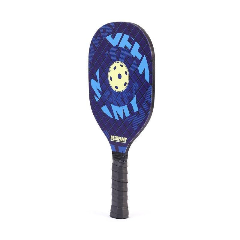 Custom Woodden Pickleball Set w/ Drawstring Bag - 2