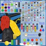 Custom Wooden Pickleball Set w/ Drawstring Bag & Coolmax Towel - 2