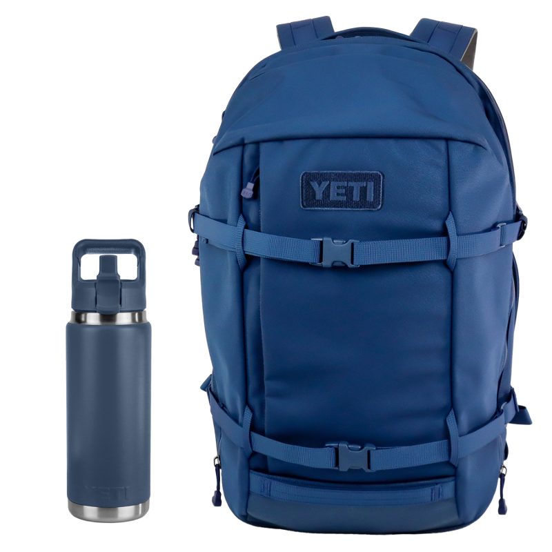 Custom YETI® Rambler Bottle & Crossroads 35L Backpack Executive Set - 1