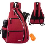 Custom Zipper Sling Pickleball Backpack - 1